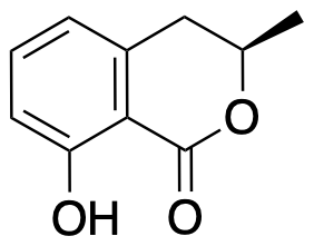 (R)-mellein structure
