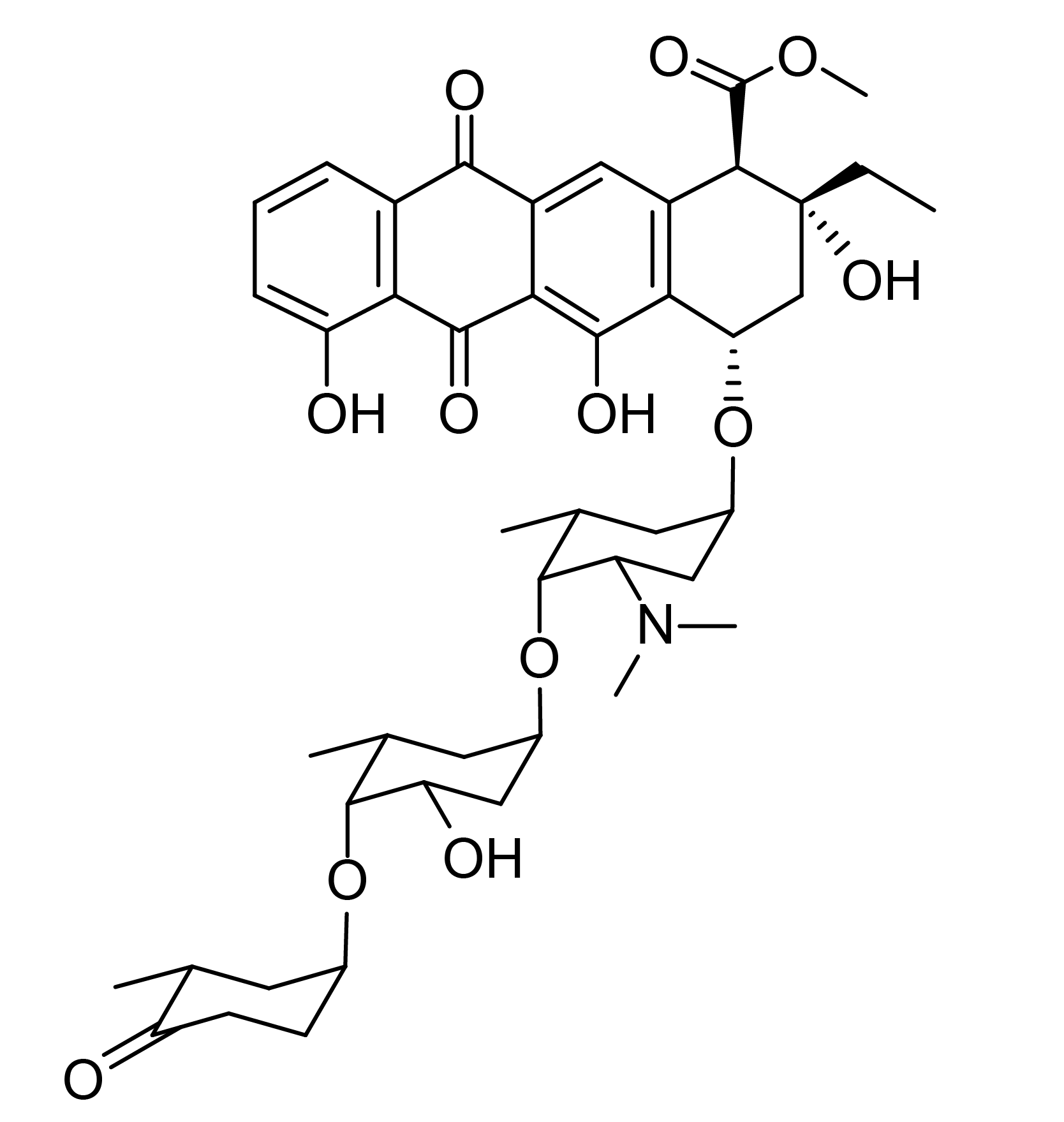 aclacinomycin A structure