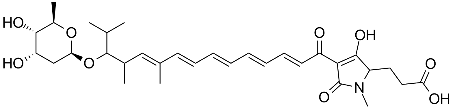 α-lipomycin structure