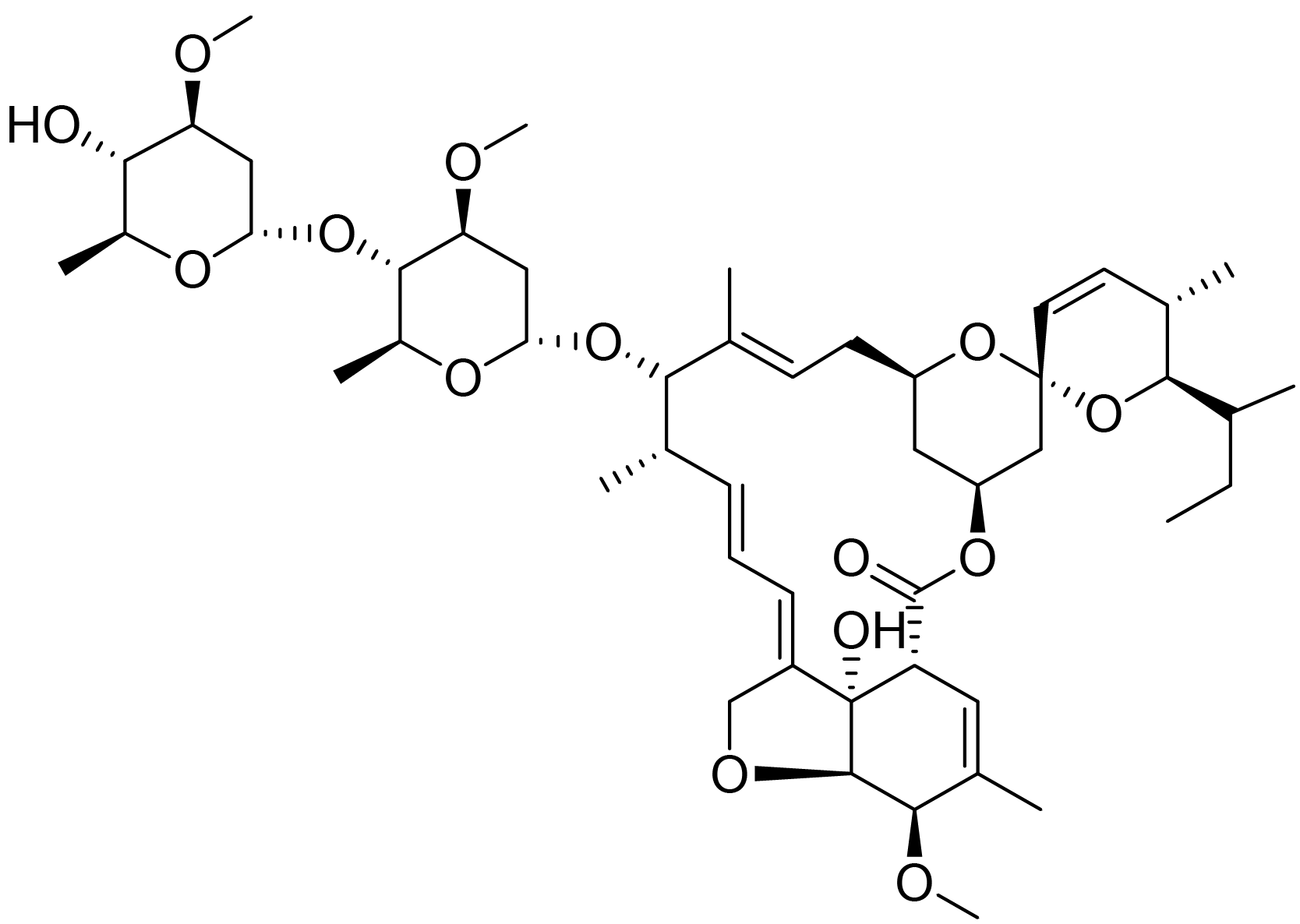 avermectin A1a structure