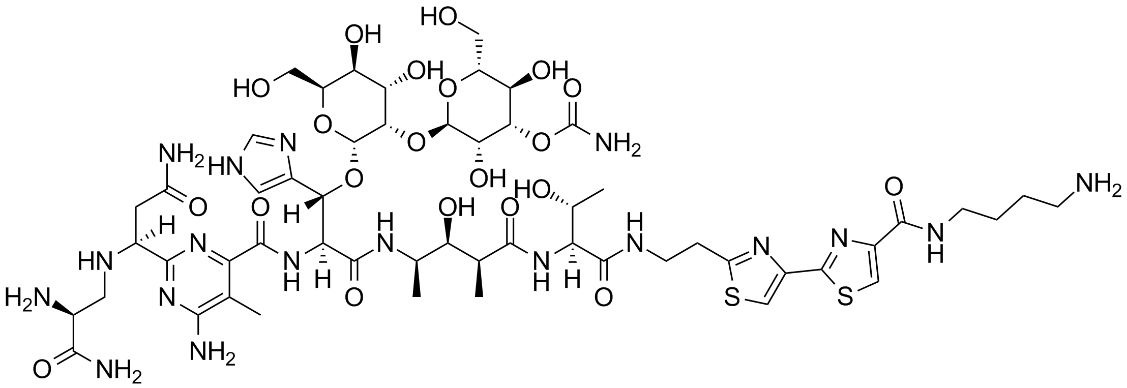 bleomycin structure