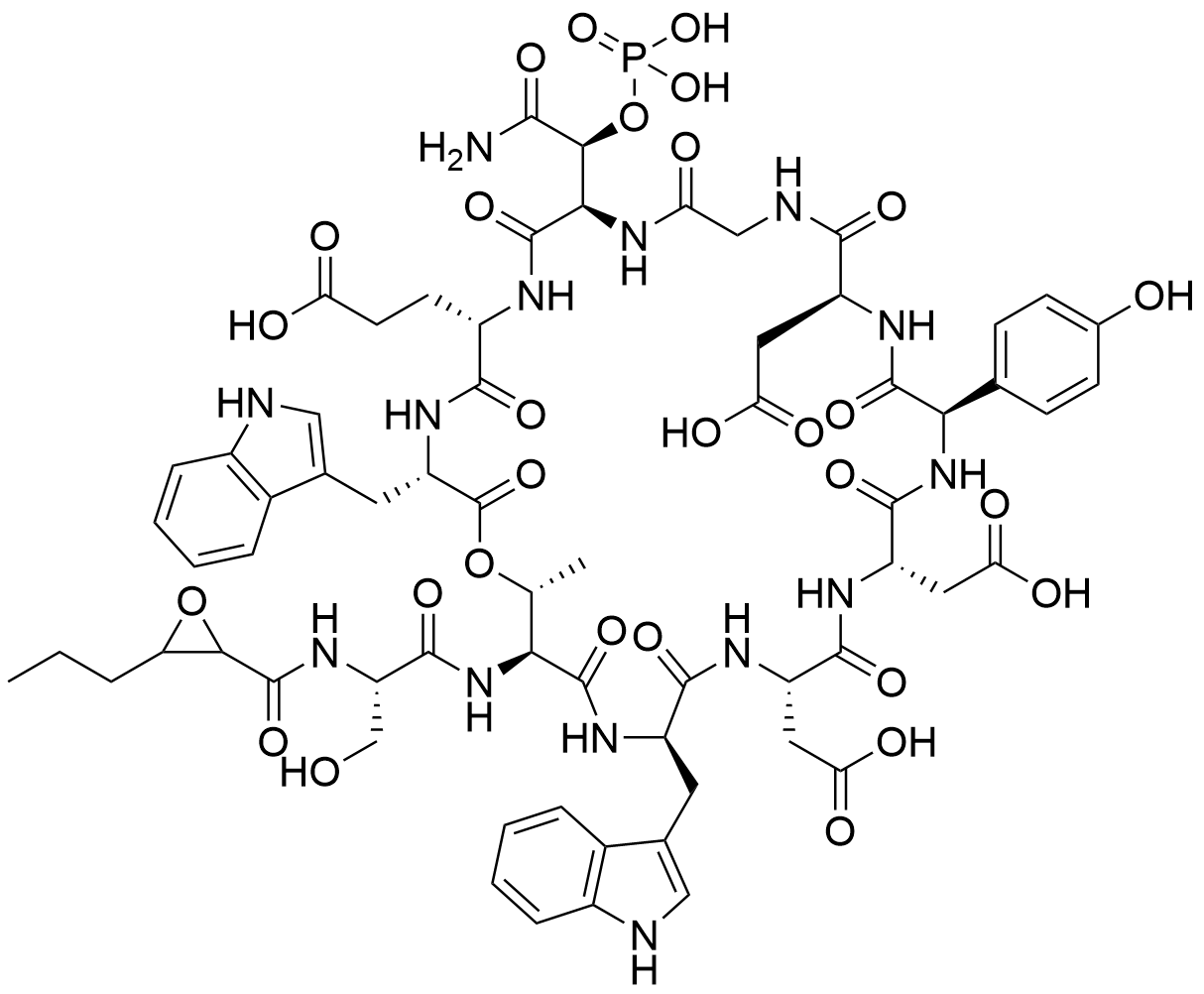 calcium-dependent antibiotic CDA1b structure