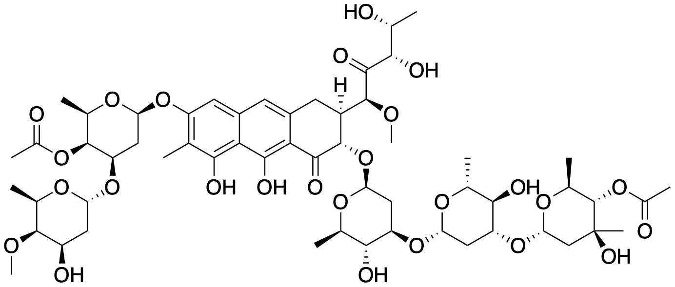 chromomycin A3 structure
