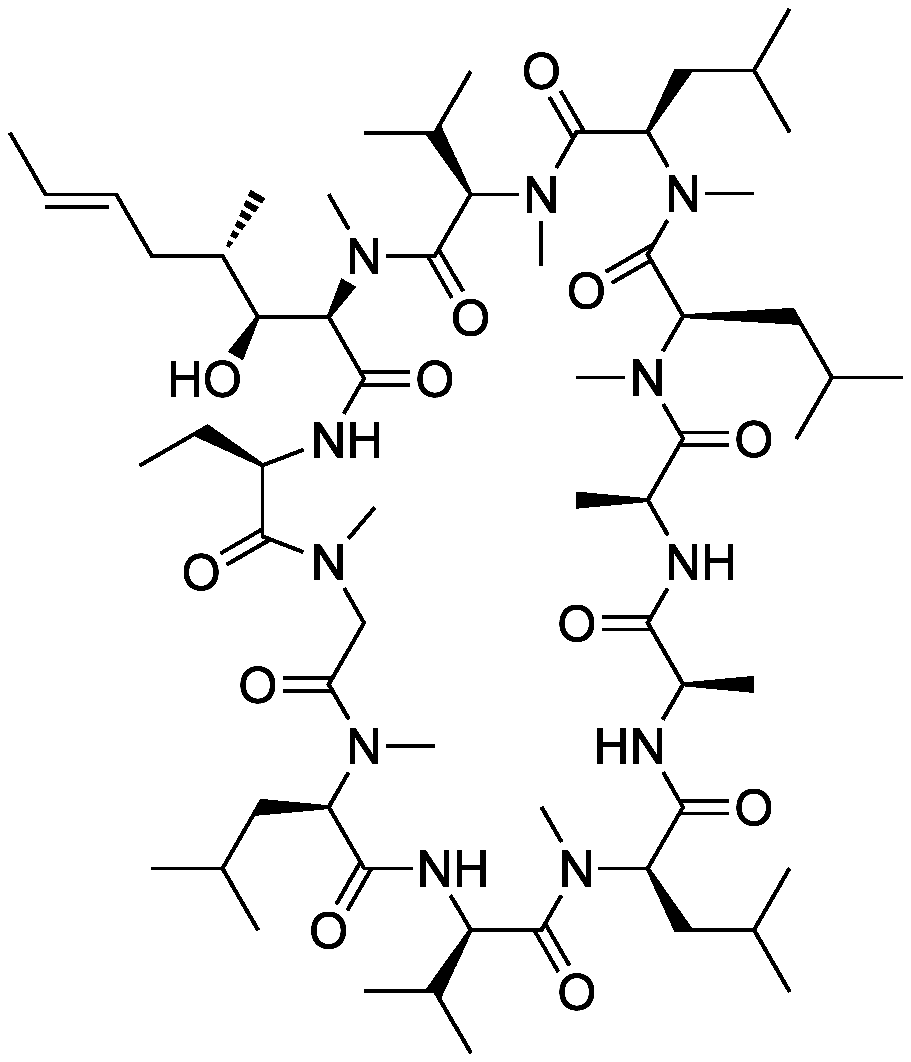cyclosporin A structure