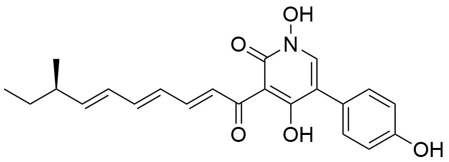 desmethylbassianin structure