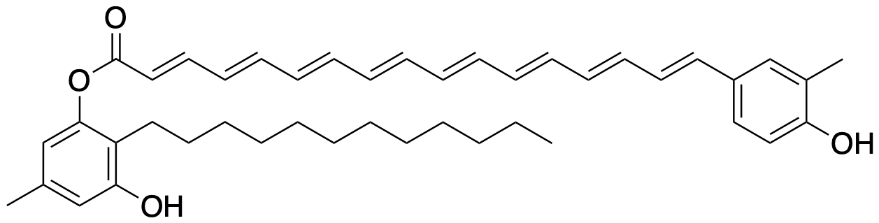 flexirubin structure