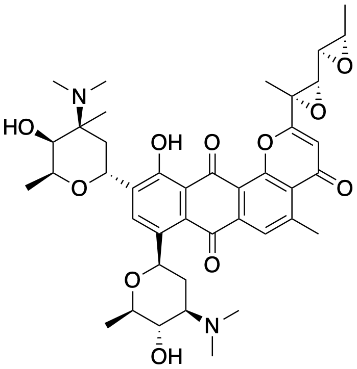 hedamycin structure
