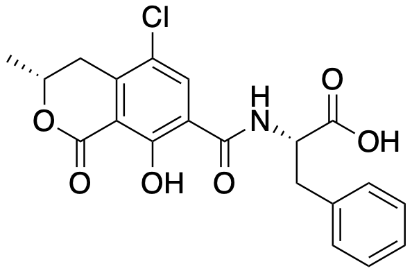 ochratoxin A structure