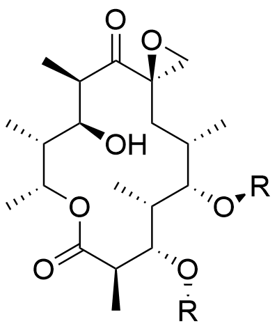 oleandomycin structure
