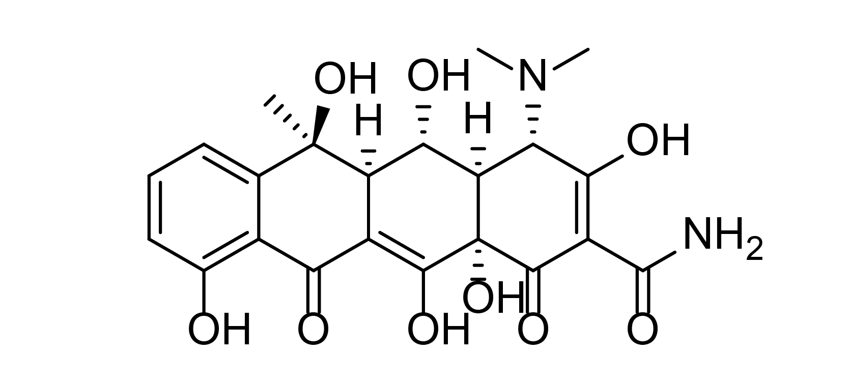 oxytetracycline structure