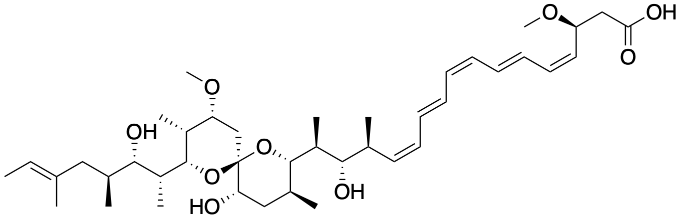 spirangien A structure