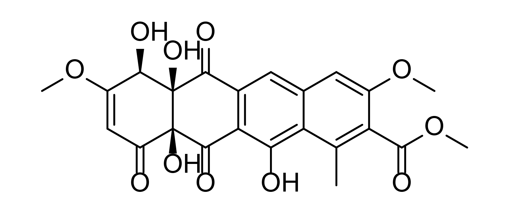 tetracenomycin C structure