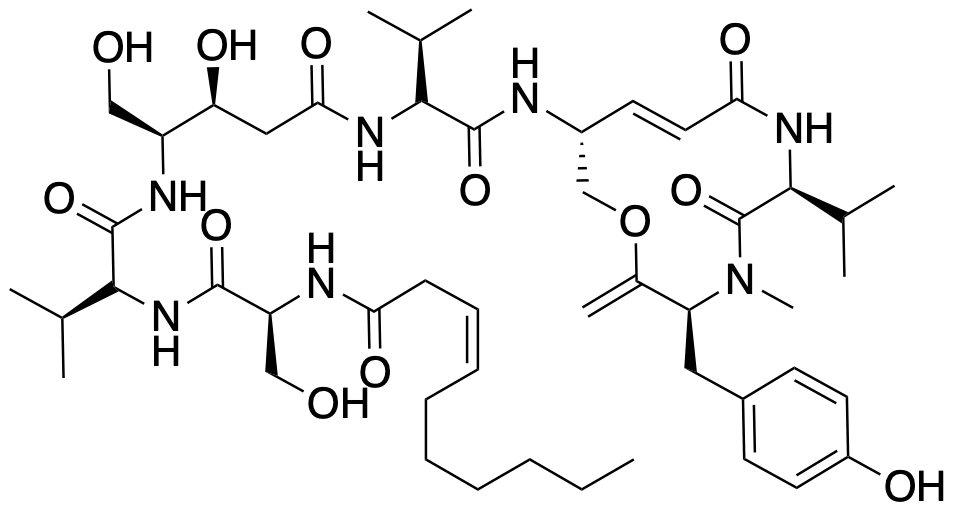 thalassospiramide B structure